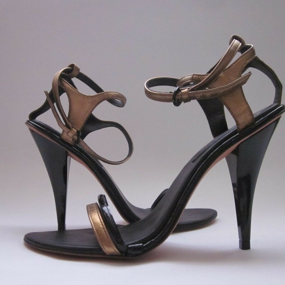 Rebecca Minkoff Bellina Sandals Bronze Metallic